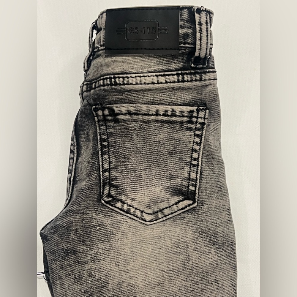 GS-115 Charcoal Grey Skinny Jeans 4t